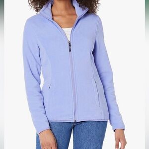 Amazon Essentials Women's Light Purple fleece Jacket